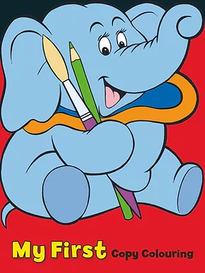 My First Copy Colouring Book - ELEPHANT and company...