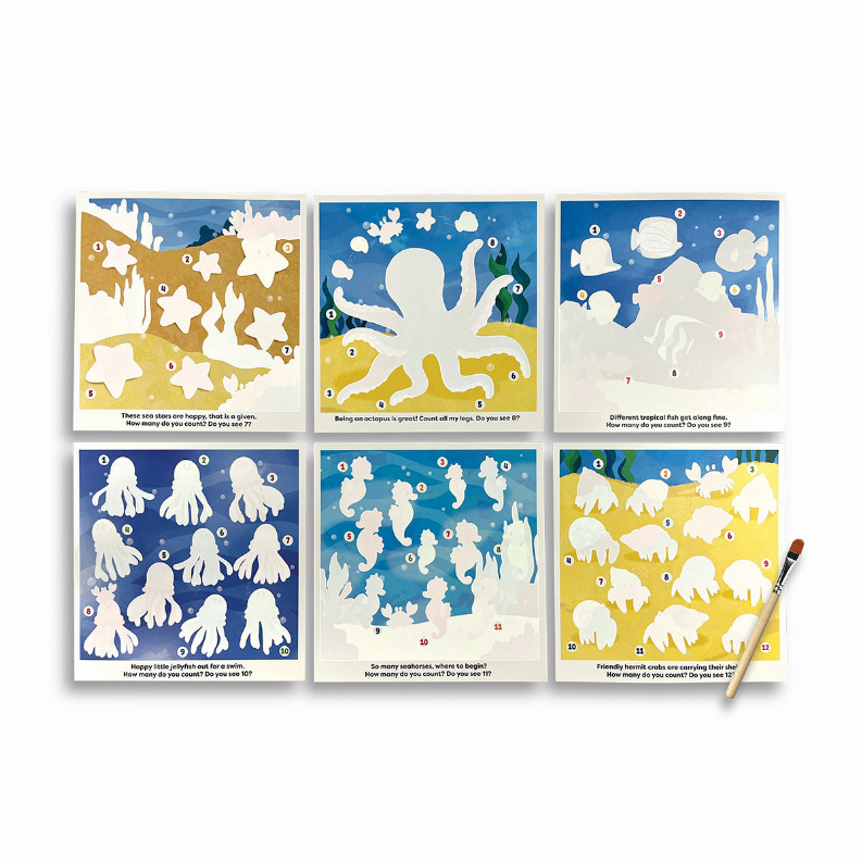 Water Amaze Water Reveal Boards (13 PC Set)