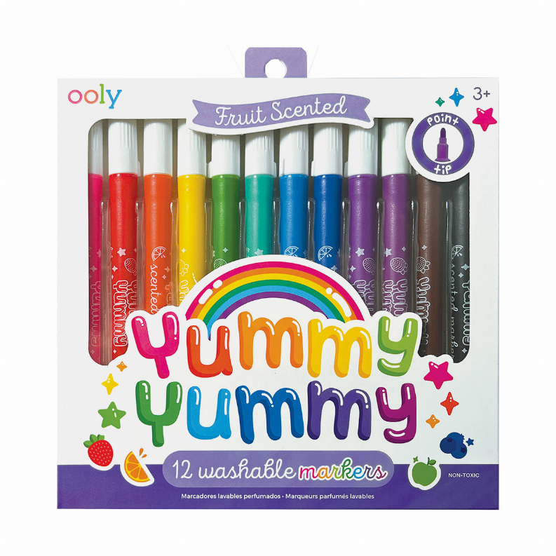 Yummy Yummy Scented Markers - Set of 12