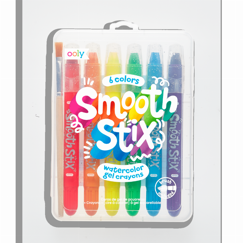 Smooth Stix Watercolor Gel Crayons - 7 Piece Set