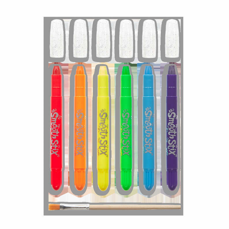 Smooth Stix Watercolor Gel Crayons - 7 Piece Set