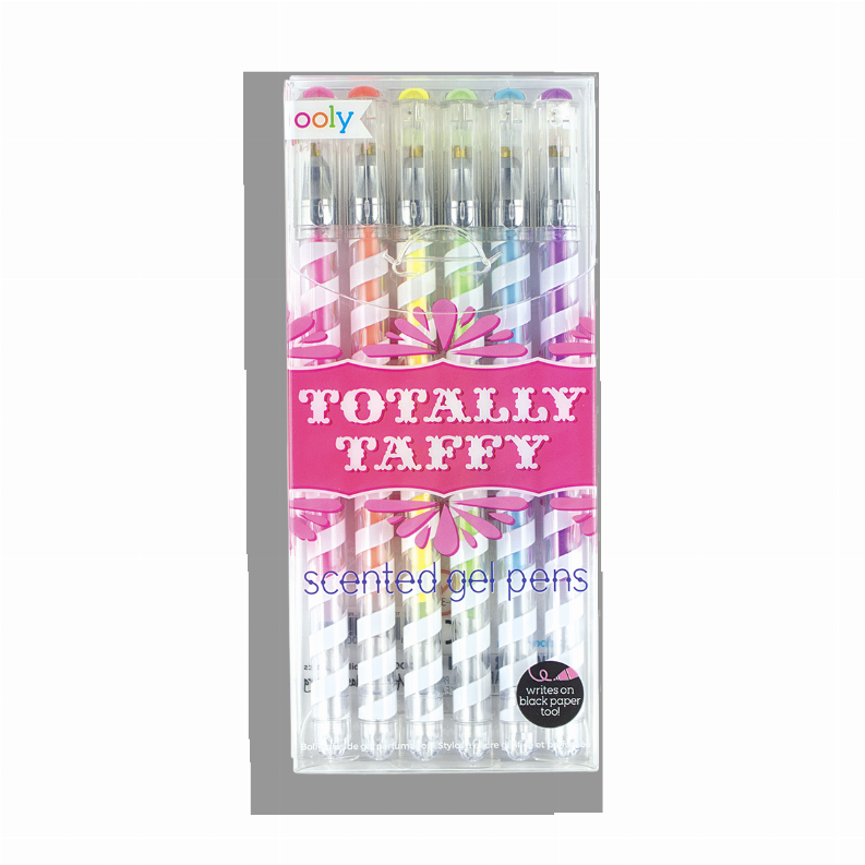 Totally Taffy Scented Gel Pens - Set of 6