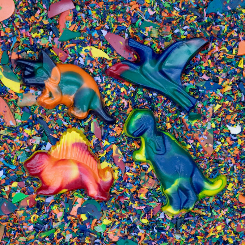 Dinosaur Crayon Set