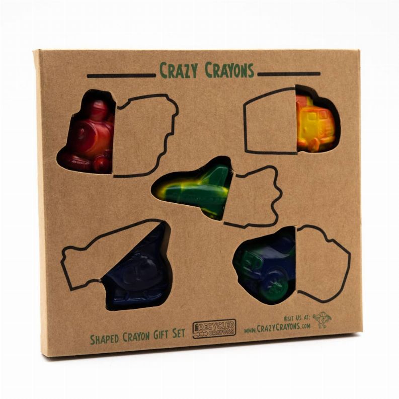 Transportation Crayon Set