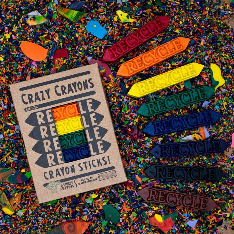 Recycle Sticks Crayon