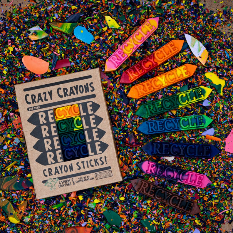 Recycle Sticks Crayon