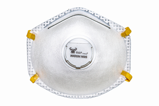 G & F 9116 N95 Particulate Respirator Dust Mask with Valve