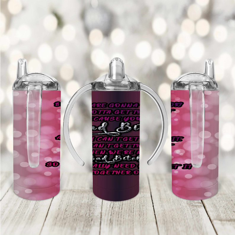 Pink/Dark Pink/Dots Kid Sippy Cup