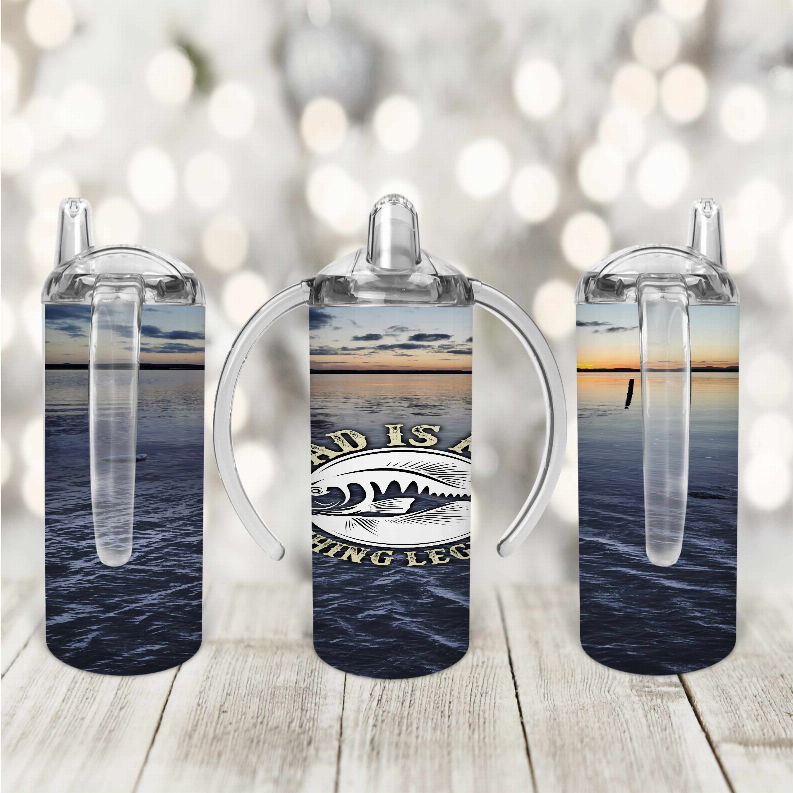 Fishing Legend/Blue/Sea Kid Sippy Cup
