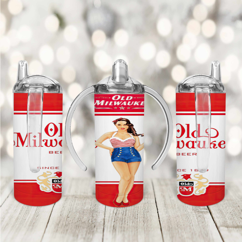 Old Milwauke/Beer Kid Sippy Cup