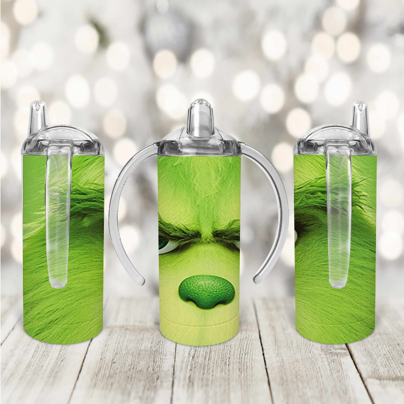 Grinch/Green Kid Sippy Cup