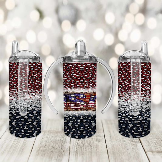 Usa Glitters Kid Sippy Cup