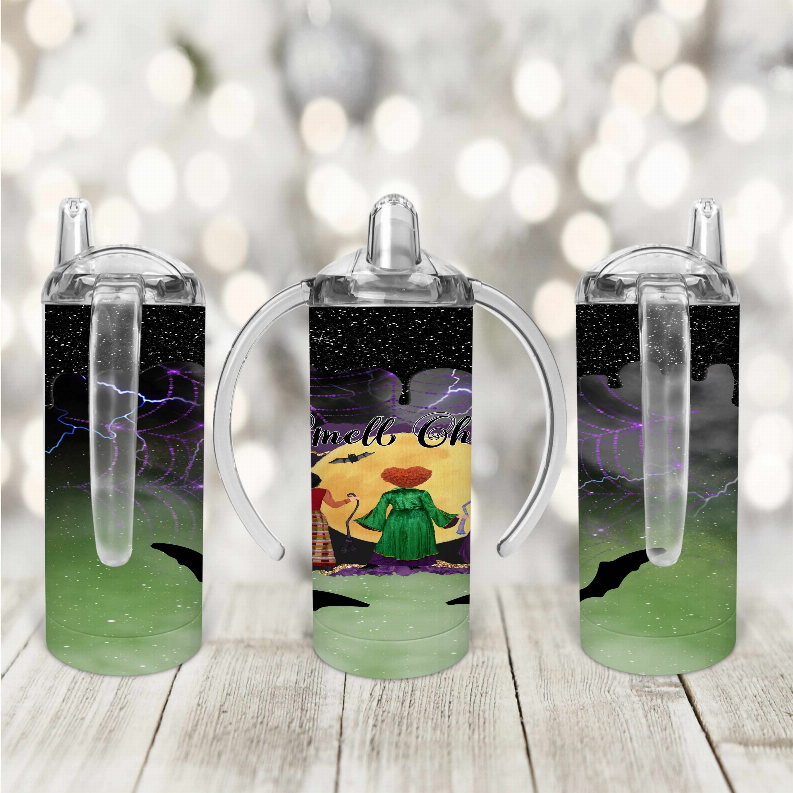 Witches/Black Glitters Kid Sippy Cup