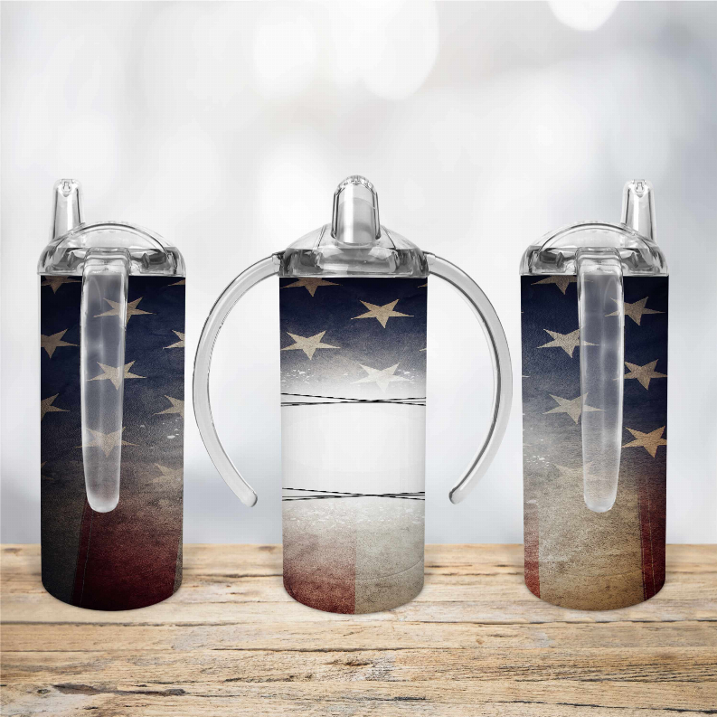 Usa Flag Kid Sippy Cup