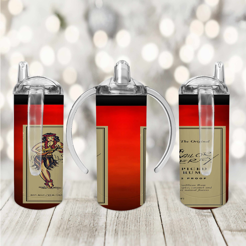 Rum/Hawaiian Dancer Kid Sippy Cup