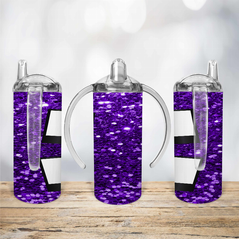 Purple Glitters Kid Sippy Cup