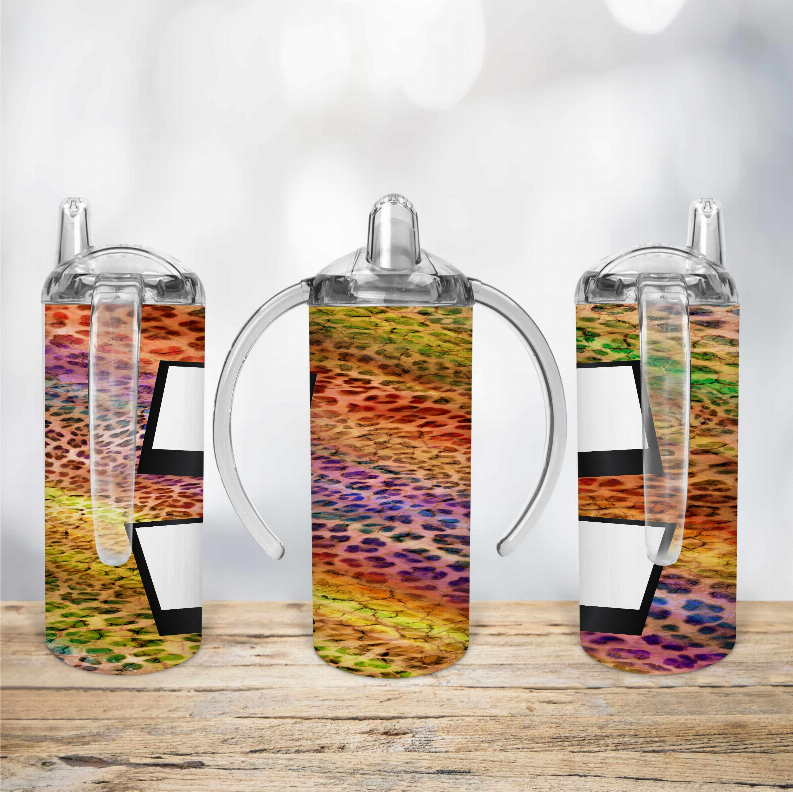 Animal Print/Colorful Kid Sippy Cup