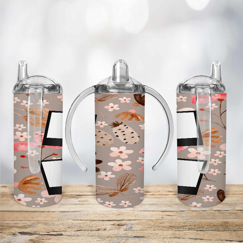 Floral/Pink Kid Sippy Cup