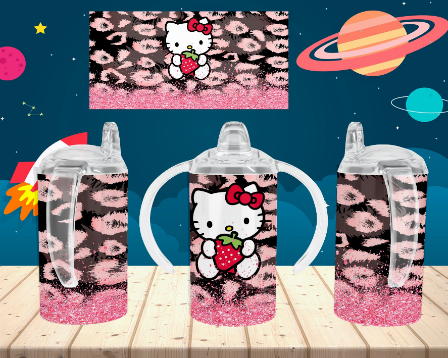 Hello Kitty/Strawberry Kid Sippy Cup