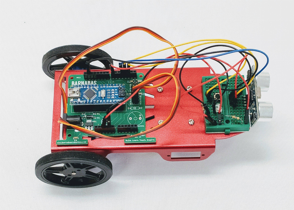 Barnabas Racer: Arduino-Compatible 2WD Servo Motor Car Kit
