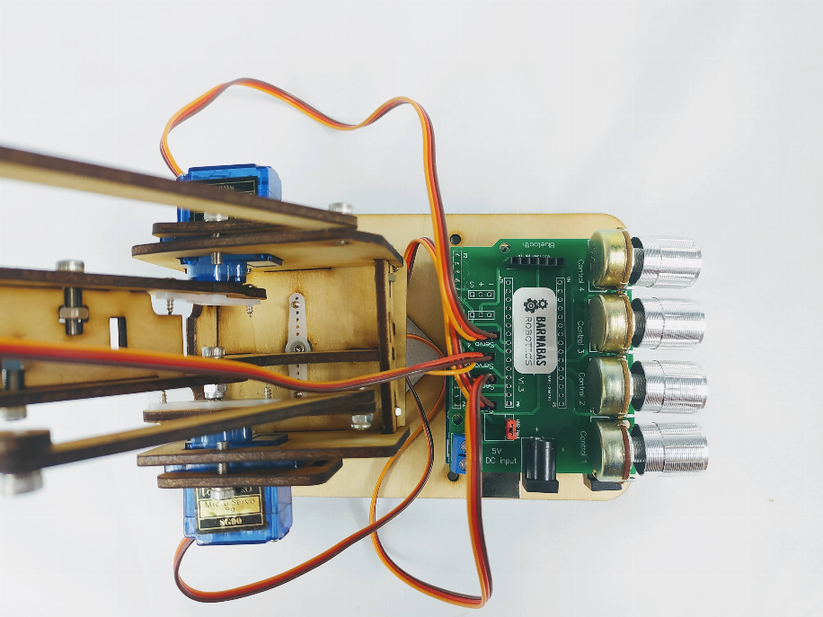 Barnabas Arduino-Compatible Robot Arm Kit With Joystick