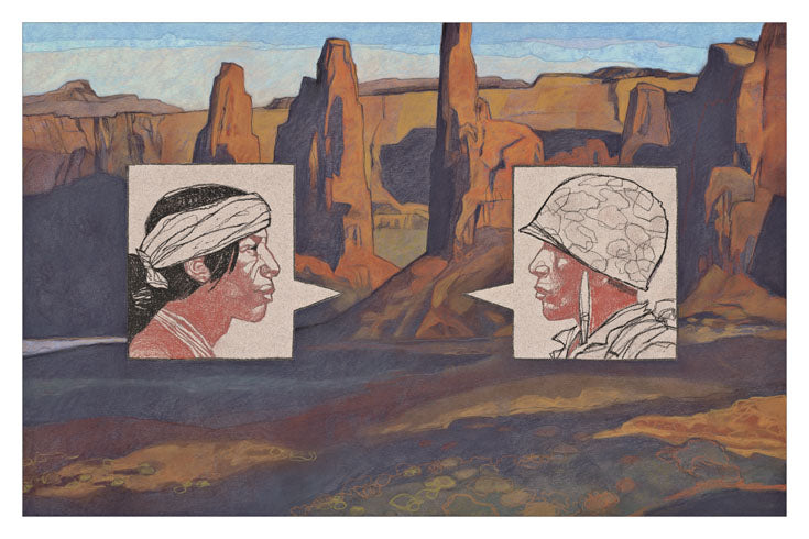 The Navajo Code Talkers