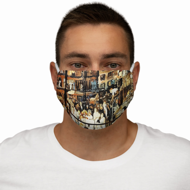 Mosaic Snug-Fit Face Mask