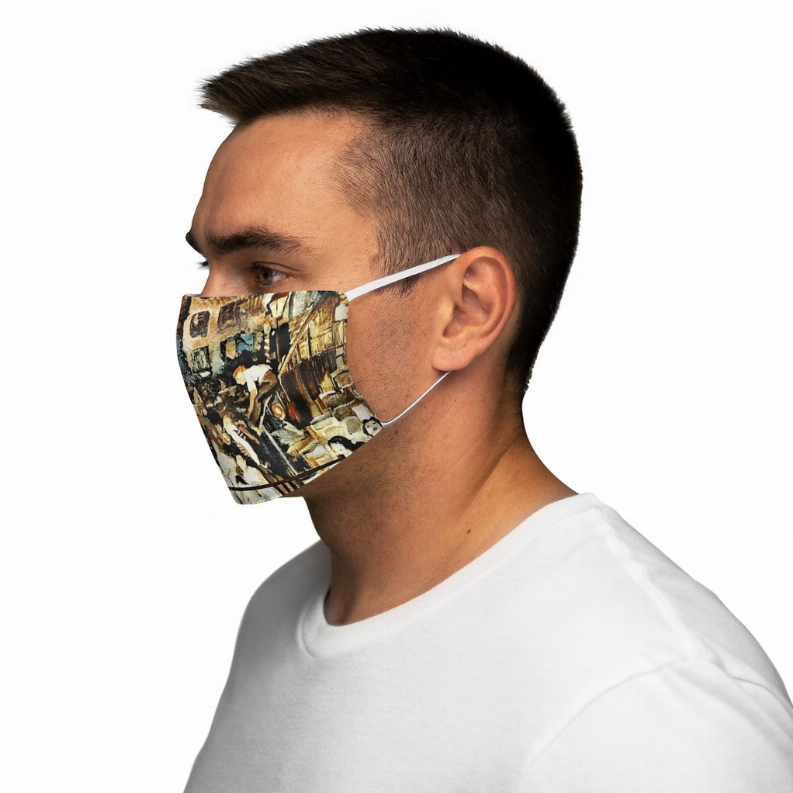 Mosaic Snug-Fit Face Mask