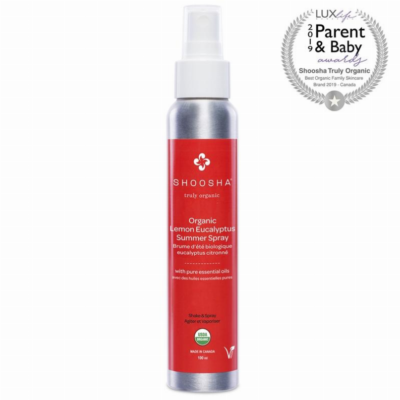 Shoosha Organic Eucalyptus Summer Spray Exp06/2024