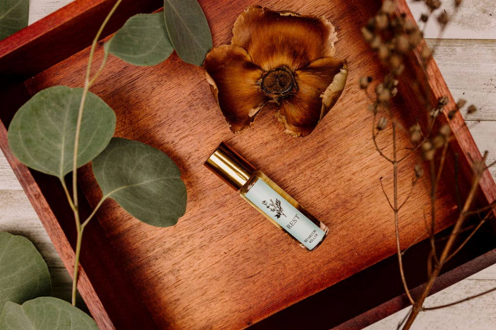 #319 Botanical Perfume Roller "Rest"