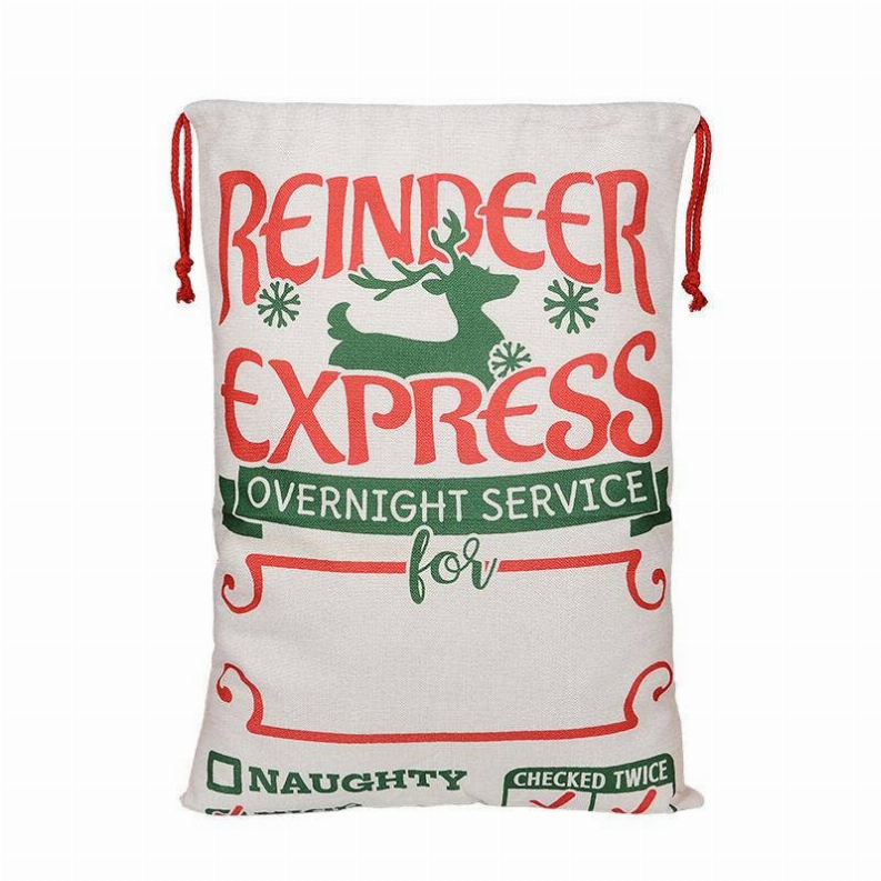 Reindeer Express Large Santa Sack