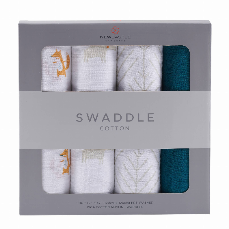 Forest Friends Swaddle