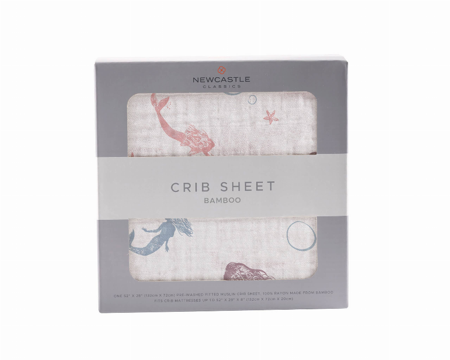 Mermaids Crib Sheet