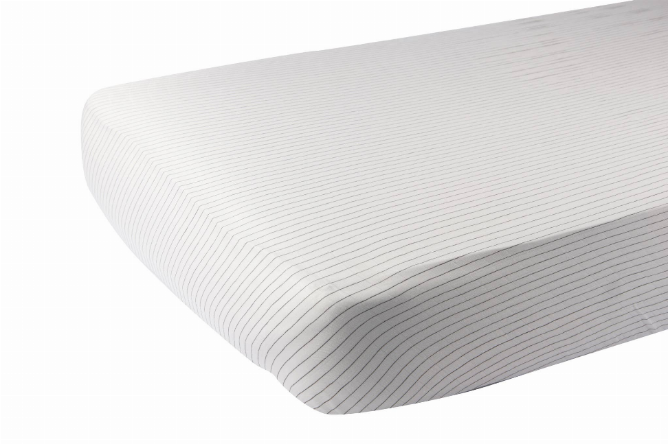 Pencil Stripe Crib Sheet