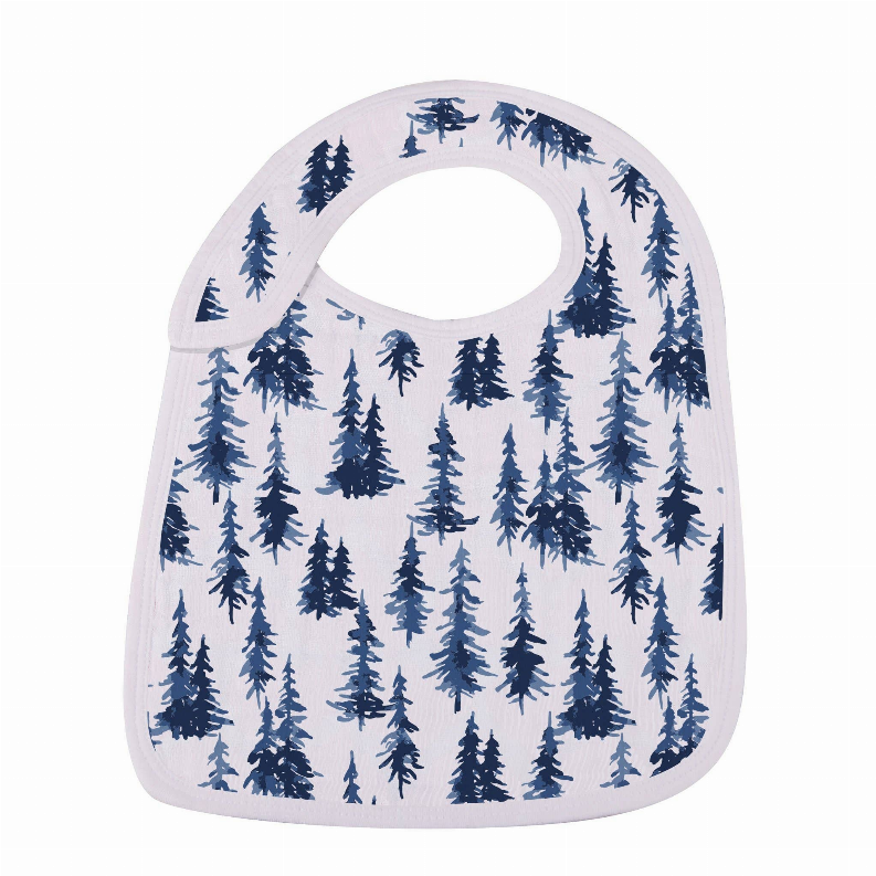 Goodnight Bear Bamboo Snap Bibs