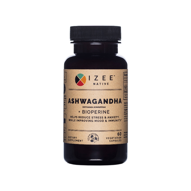 Ashwagandha + Black Pepper Capsules