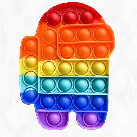 Pop it Bubble Popper Fidget Toys Space Cartoon