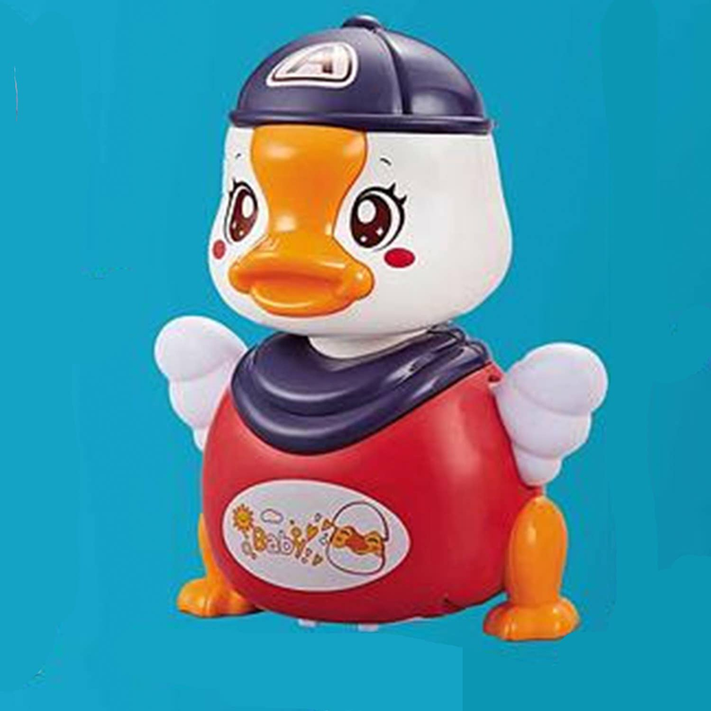 Swing Duck Toy with Light Effects Rotating Super Trick