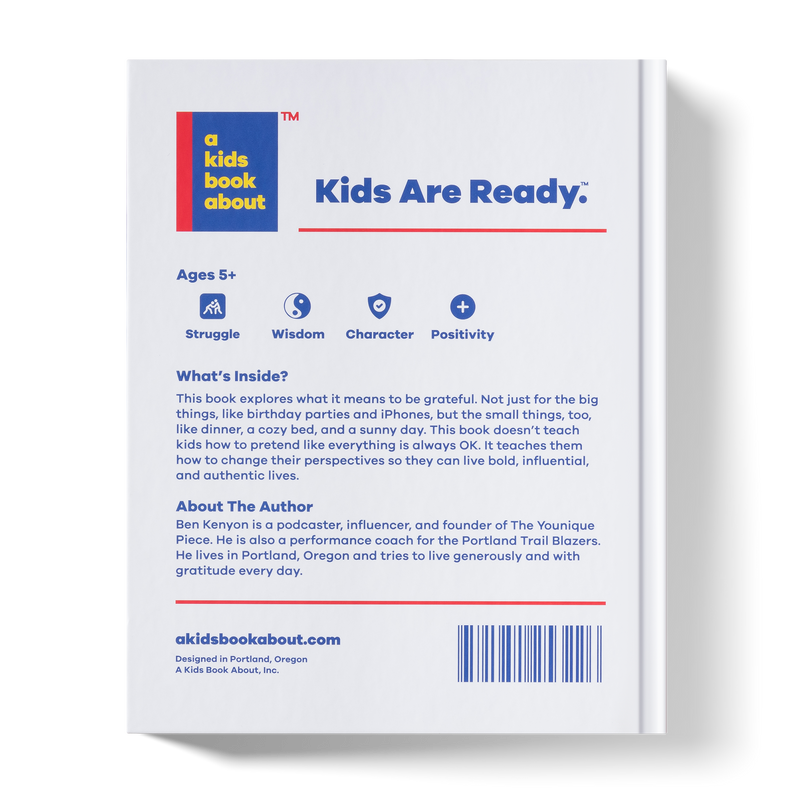 A Kids Book About Gratitude