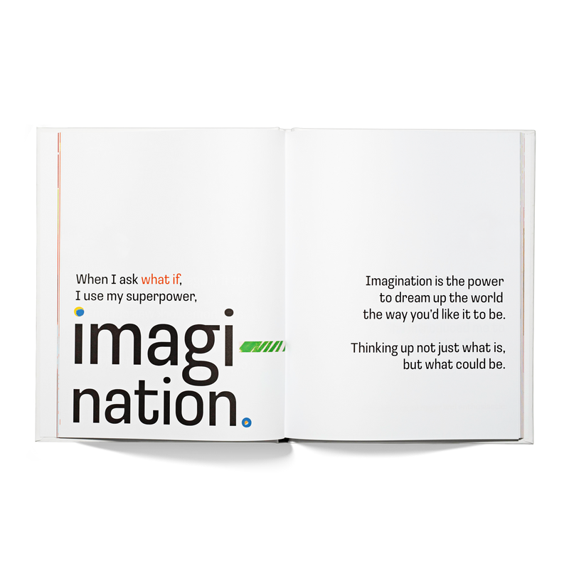 A Kids Book About Imagination