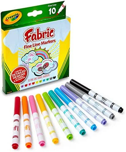 Crayola Fine Line Fabric Markers