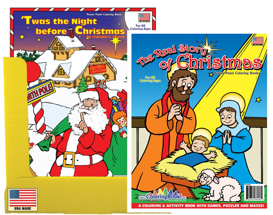 Christmas Traditional Coloring Books