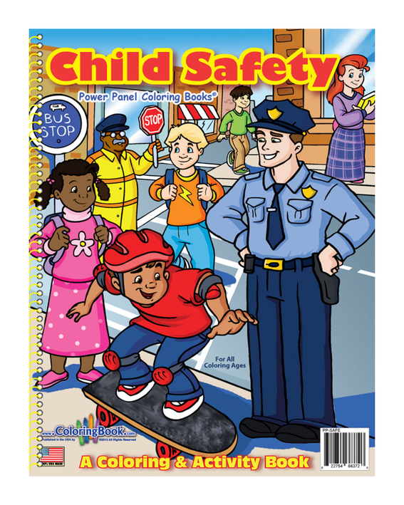 Child Safety Coloring Book