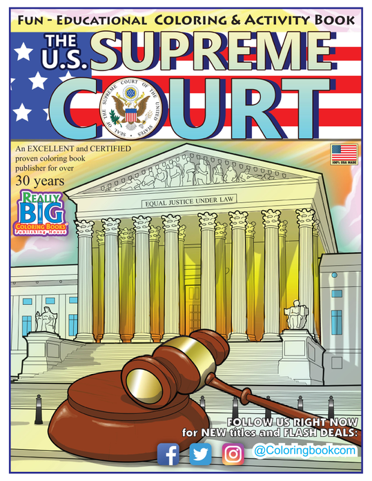 US Supreme Court Coloring Book