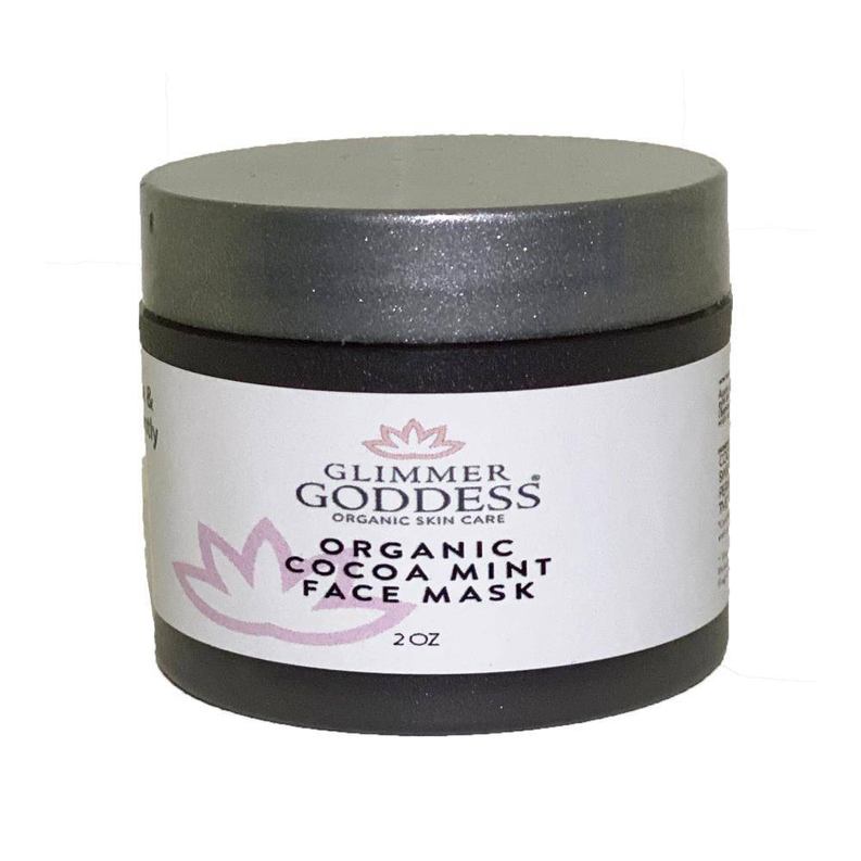 Holiday Organic Face Mask Gift Set with Hair Band and Applicator