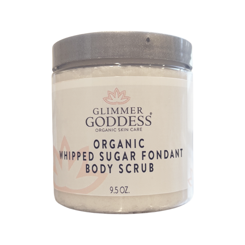 Organic Whipped Sugar Fondant Exfoliating Body Scrub