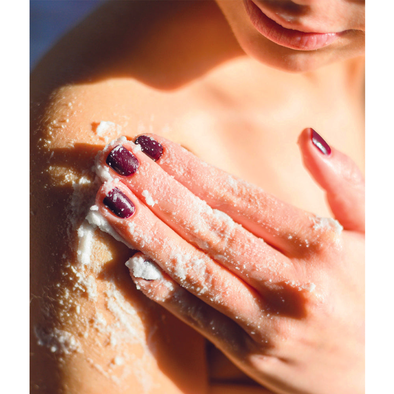 Organic Whipped Sugar Fondant Exfoliating Body Scrub