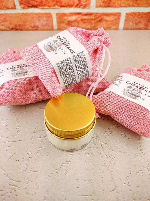 Lemon Cheesecake lip scrub