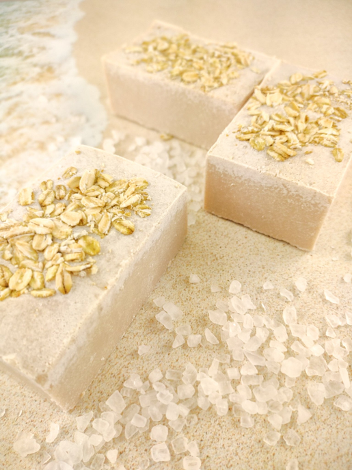 Oatmeal Milk & Honey sea salt soap bar