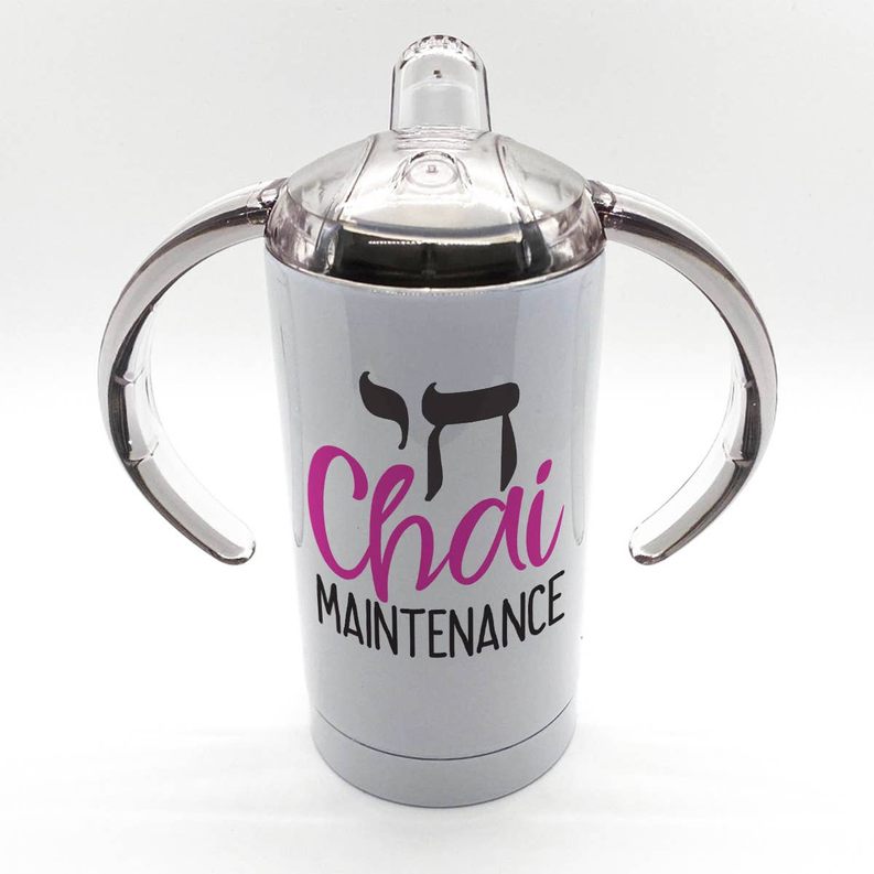 Chai Maintenance Sippy Cup with Handles